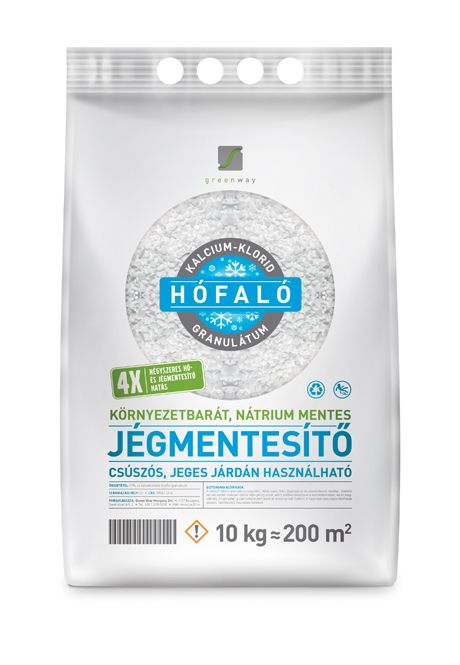 HÓFALÓ Kalcium-klorid 77%-os granulátum 10 kg. HÓFALÓ Kalcium-klorid 77%-os granulátum 10 kg.
