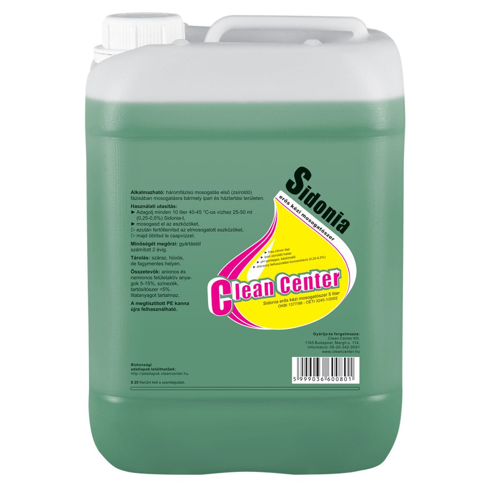 Sidonia-strong mosogatószer 5 liter