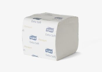  Tork Premium hajtogatott toalettpapír, extra soft (T3 rendszerhez)