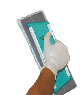 TTS Clean & Glass tépőzáras kézi moptartó