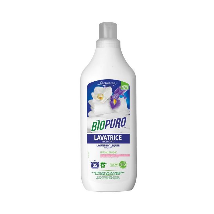 Biopuro folyékony mosószer fehér ruhához 1 liter