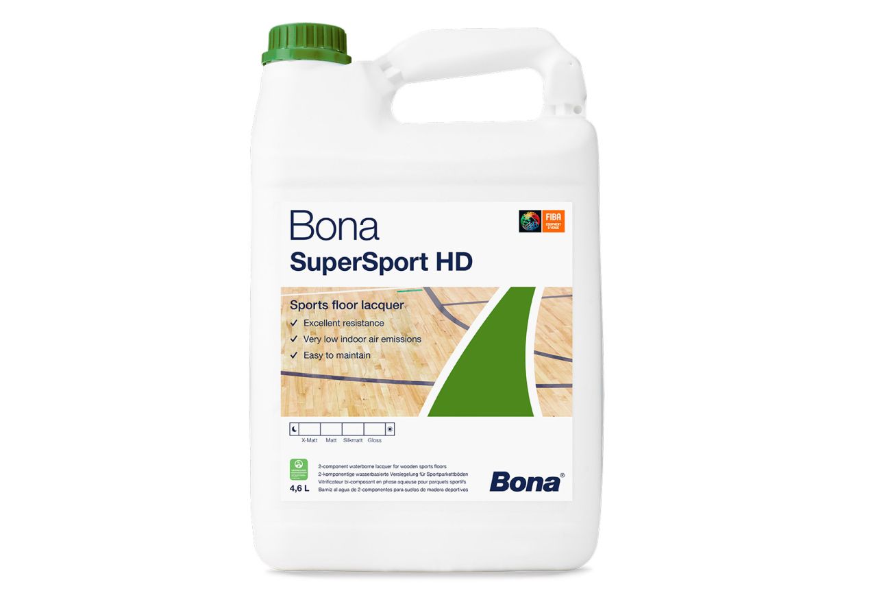 Bona SuperSport HD kétkomponensű fényes sportlakk 4,6 liter