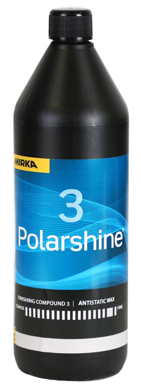 MIRKA Polarshine 3 Finishing Antistatic Wax 1 liter MIRKA Polarshine 3 Finishing Antistatic Wax 1 liter
