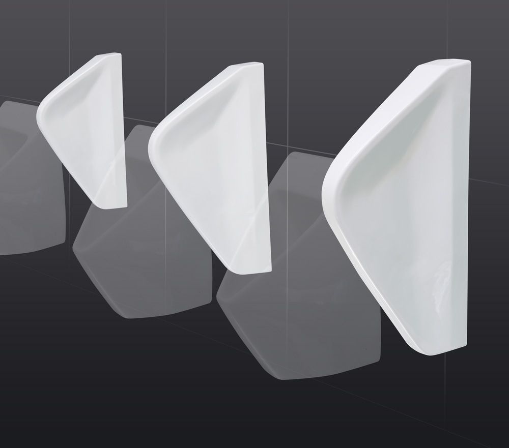 Válaszfal EcoStep vízmentes piszoárhoz P1.1 — Design kerámia, rögzítő készlettel Válaszfal EcoStep vízmentes piszoárhoz P1.1 — Design kerámia, rögzítő készlettel