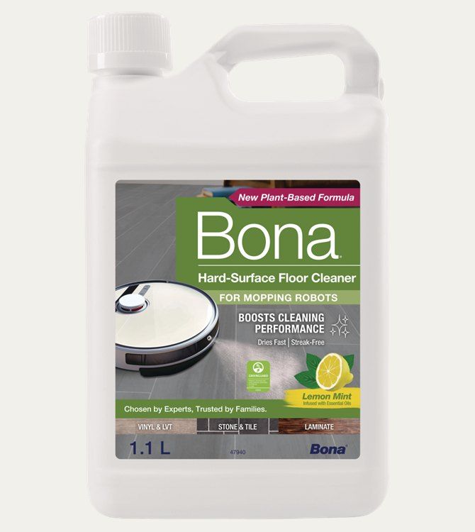 Bona hard‑surface floor cleaner for mopping robots 1,1 liter — koncentrátum kemény burkolatokhoz...