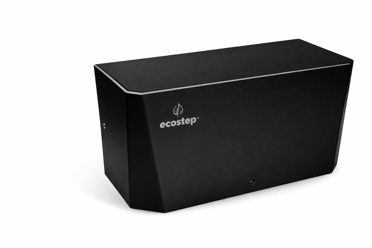 EcoStep R4.1 — kompakt, sterilizáló és energiahatékony kézszárító (fekete)